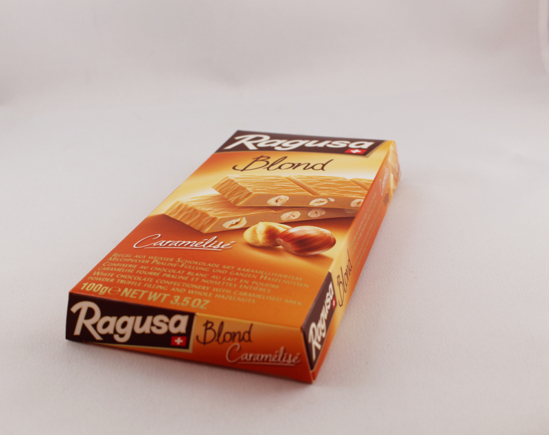 verpackt - Ragusa Blond Schokolade im Test