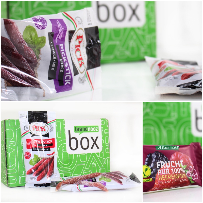 mix snacks - brandnooz Genuss Box Frühjahr 2016