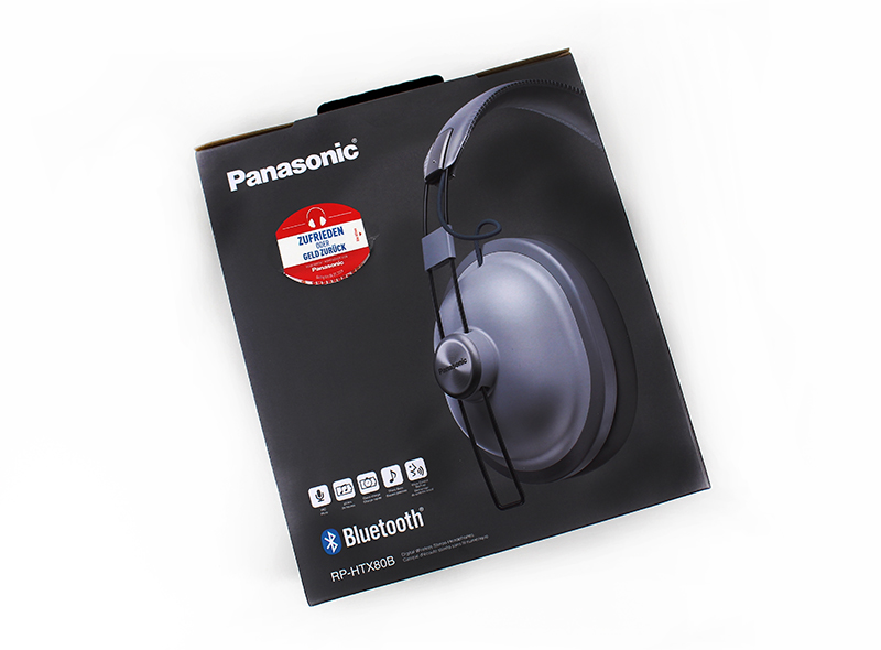 verpackung - Panasonic Retro-Kopfhörer im Test