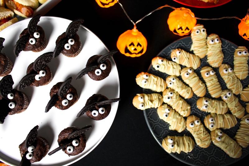 oben 3 - Halloween Snacks - 5 schnelle & einfache Rezepte